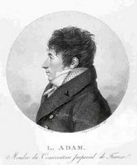 Жан Луї Адан біографія, фото, розповіді - французький піаніст, композитор і музичний педагог