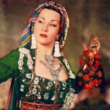 Іма Сумак біографія, фото, розповіді - перуанська оперна співачка і актриса, яка мала світову популярність і володіла унікальним голосовим діапазоном в 5 октав