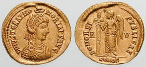 Юста Грата Гонорія біографія, фото, розповіді - сестра імператора Західної Римської імперії Валентініана III