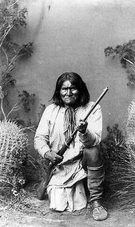 Джеронімо біографія, фото, розповіді - військовий ватажок чірікауа-апачів, який протягом 25 років очолював боротьбу проти вторгнення США на землю свого племені