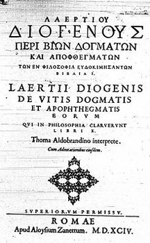 Диоген Лаэртский биография, фото, истории - позднеантичный историк философии