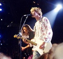 Курт Дональд Кобейн біографія, фото, розповіді - вокаліст і гітарист відомої американської групи Nirvana, а також її лідер і автор пісень