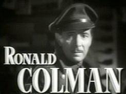 Рональд Колман біографія, фото, розповіді - англійський актор