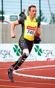 Оскар Писториус биография, фото, истории - известный бегун-ампутант, который первым преодолел рубеж 47 секунд в беге на 400 метров