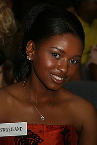 Тіффані Сімелане біографія, фото, розповіді - свазілендская фотомодель, переможниця конкурсу Міс Свазіленд 2008, яка представляла свою країну на конкурсі Міс Світу 2008, що проходив в ПАР