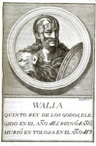 Валия биография, фото, истории - король вестготов, правил в 415 — 418/419 годах