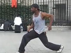 Удивительный уличный танцор - Amazing street dancer